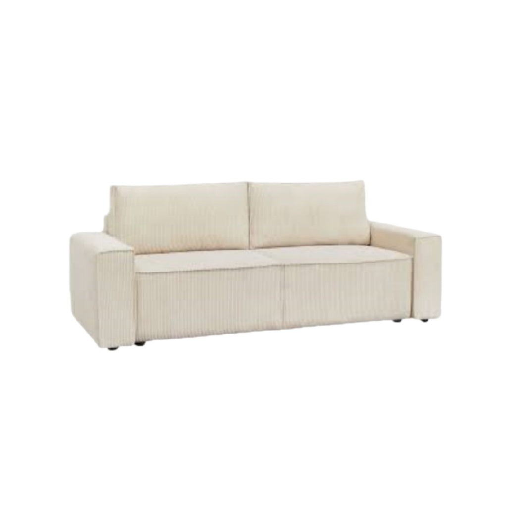 Canapé convertible pour salon en tissu - 200 x 90 x 80